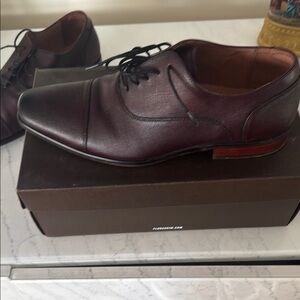 Florsheim Brown Leather Oxford Shoes